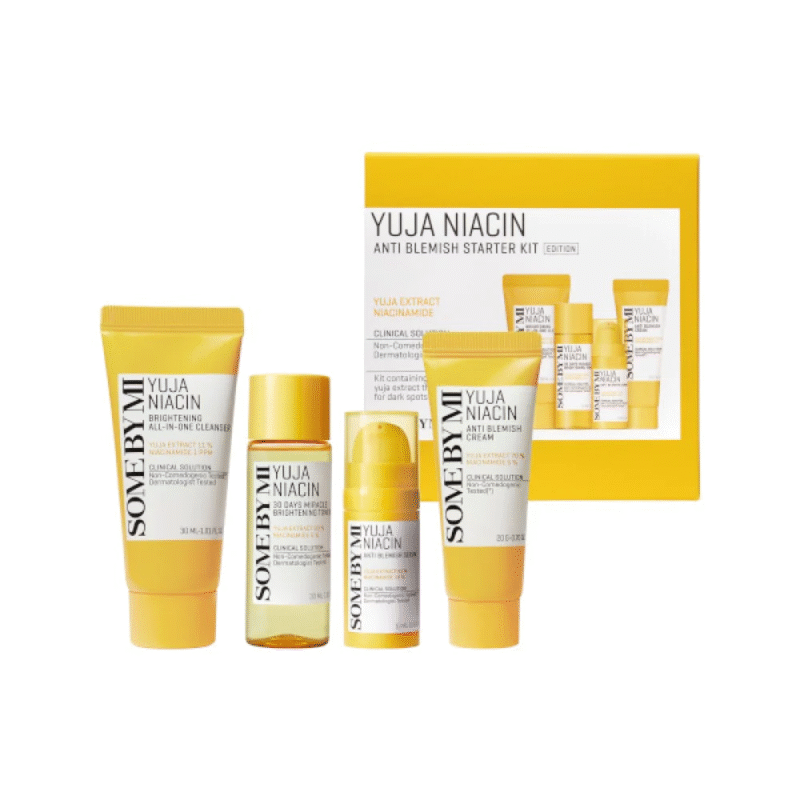 Some By Mi Yuja Niacin 30 Days Brightening Starter Kit 4pcs