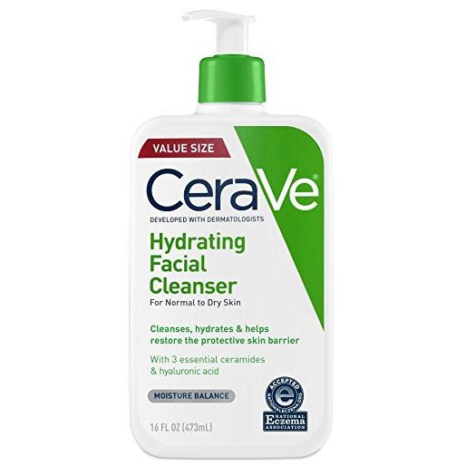 CeraVe Hydrating Facial Cleanser for Normal to Dry Skin 473ml