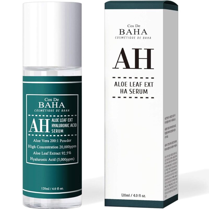 Cos De BAHA AH Aloe Leaf Ext HA Serum 120ml