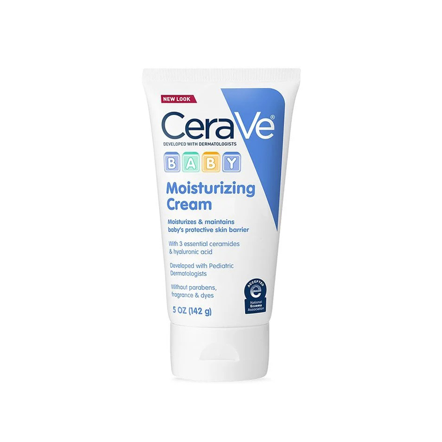 CeraVe Baby Moisturizing Cream with 3 Essential Ceramides & Hyaluronic Acid 142g